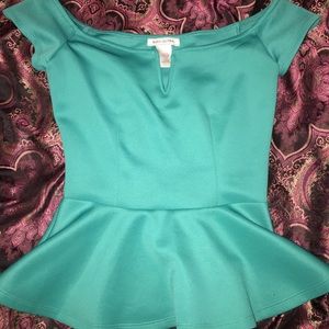 Blue blouse size Medium